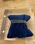 14K Yellow Gold Diamond Bangle