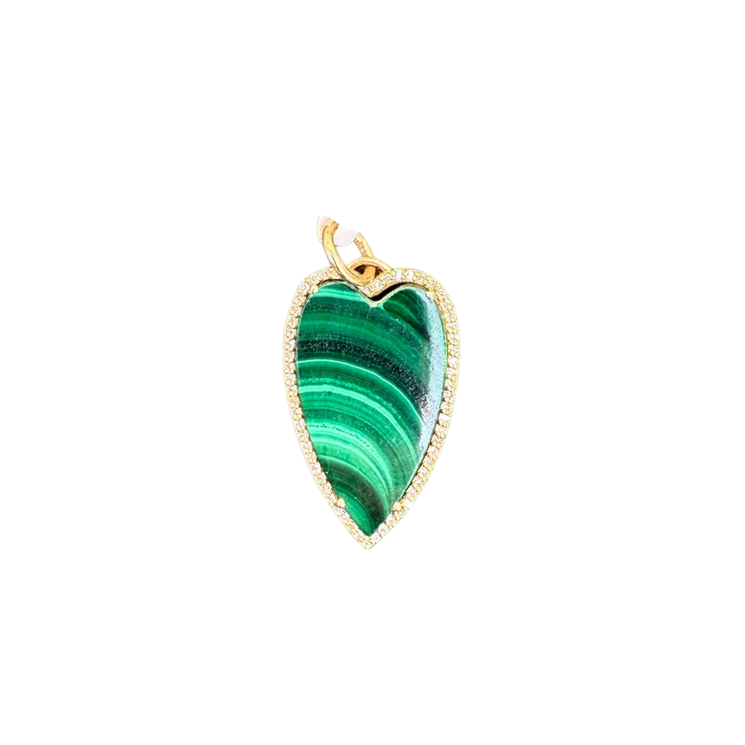 Elongated heart Pendant