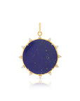 14K Malachite Eclipse Pendant