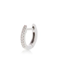 14K Baby 9mm Diamond huggies