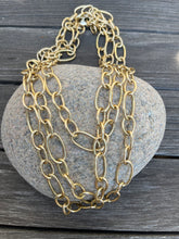 Load image into Gallery viewer, 18 inch 14k Mixed Oval Link Chain
