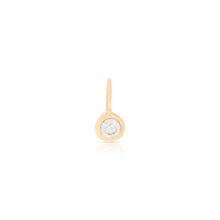 Load image into Gallery viewer, 14K Bezel Set 12pt. Diamond Pendant
