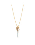 14 Diamond Snake Pendant