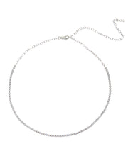 Load image into Gallery viewer, 14K White Gold Diamond Choker 1.75 Total CTW
