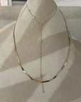 14K Diamond Lariat