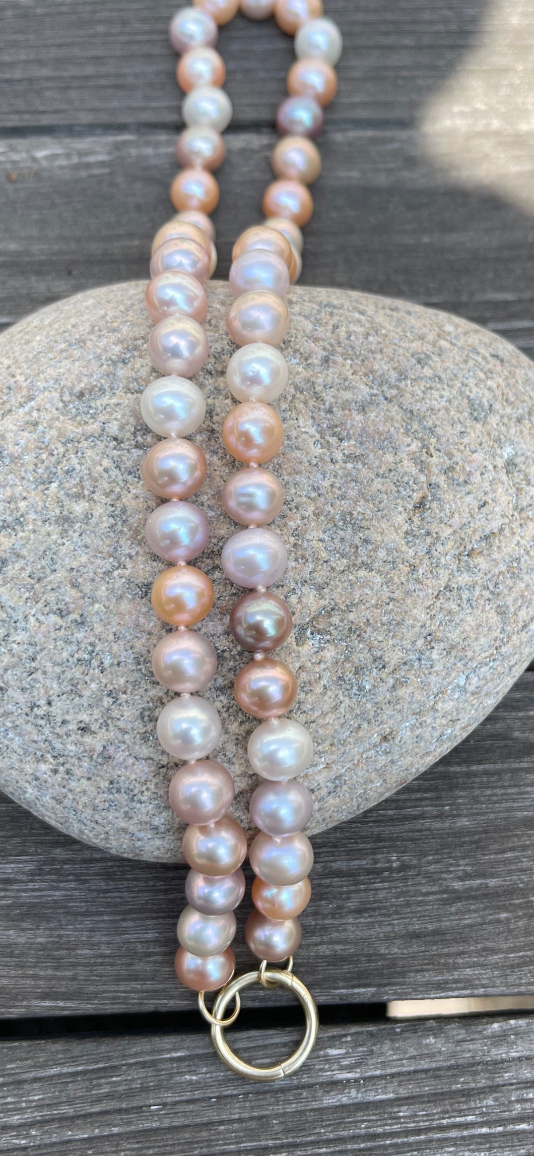 Pink Pearl Necklace