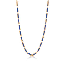 Load image into Gallery viewer, 16 inch Inlay Bar Necklace
