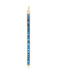 14K Sapphire Linear Pendant