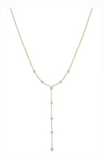 Load image into Gallery viewer, 14K Diamond Lariat

