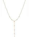 14K Diamond Lariat